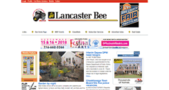 Desktop Screenshot of lancasterbee.com
